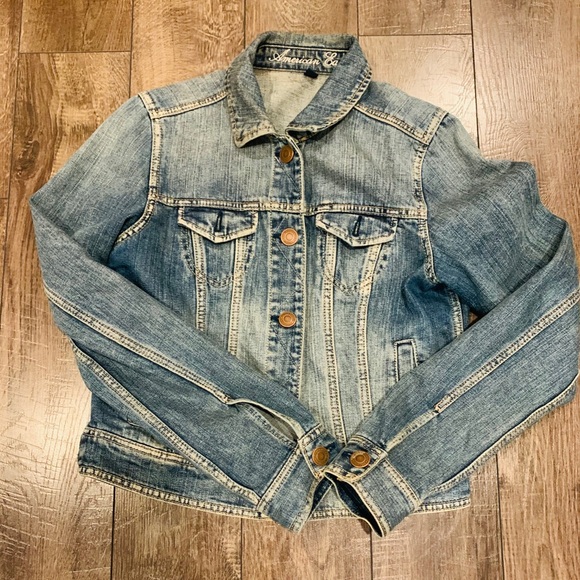 American Eagle Denim Jacket - Picture 1 of 3